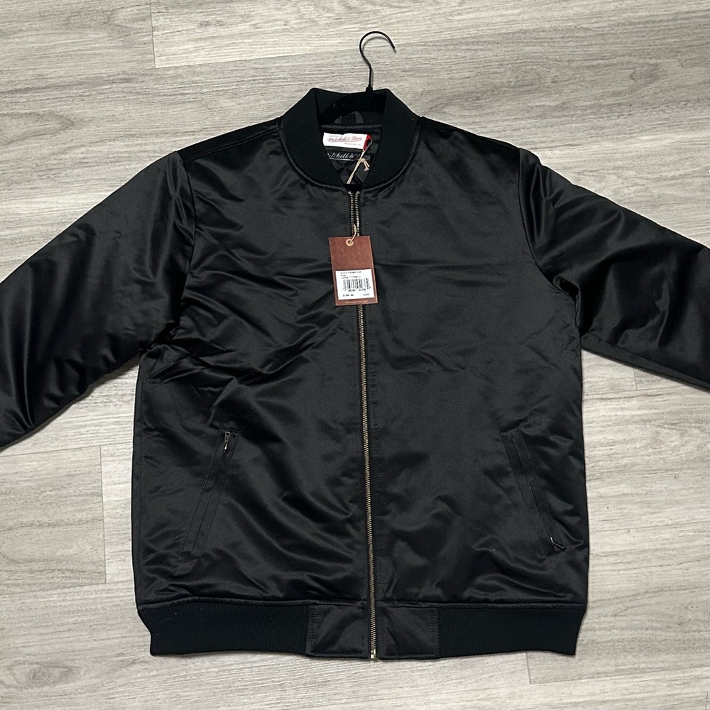 JCrew Men’s Satin Bomber Jacket